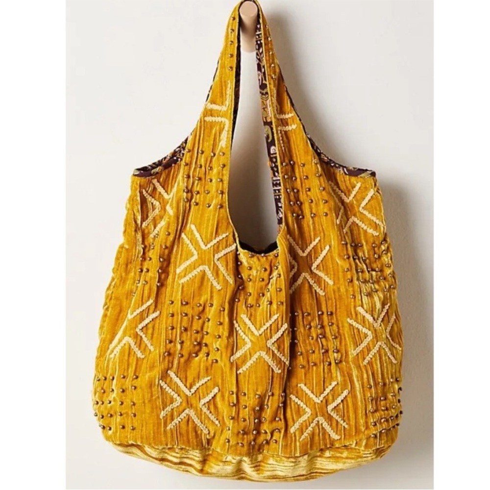 Free People Vienna Velvet Bag
